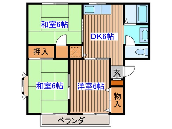 エヤナ蔵Ⅴの物件間取画像